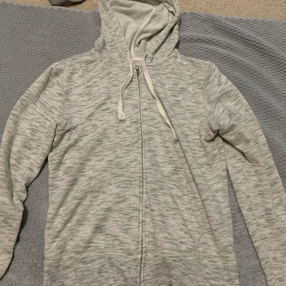 Kohls Grey Zip-Up Hoodie